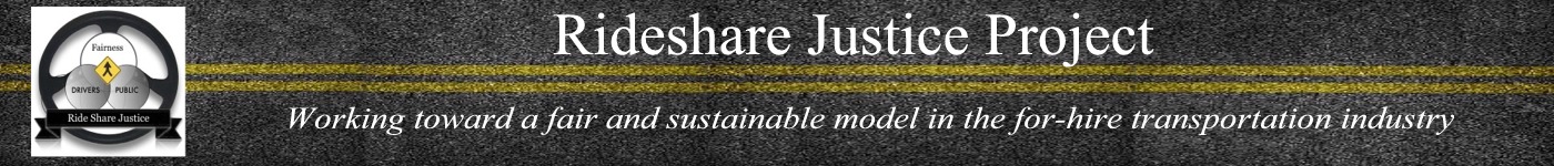 Rideshare Justice Project, Fair And Safe Transportation For All