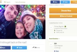 Disabled single mom crashes, needs Uber deductible and groceries.